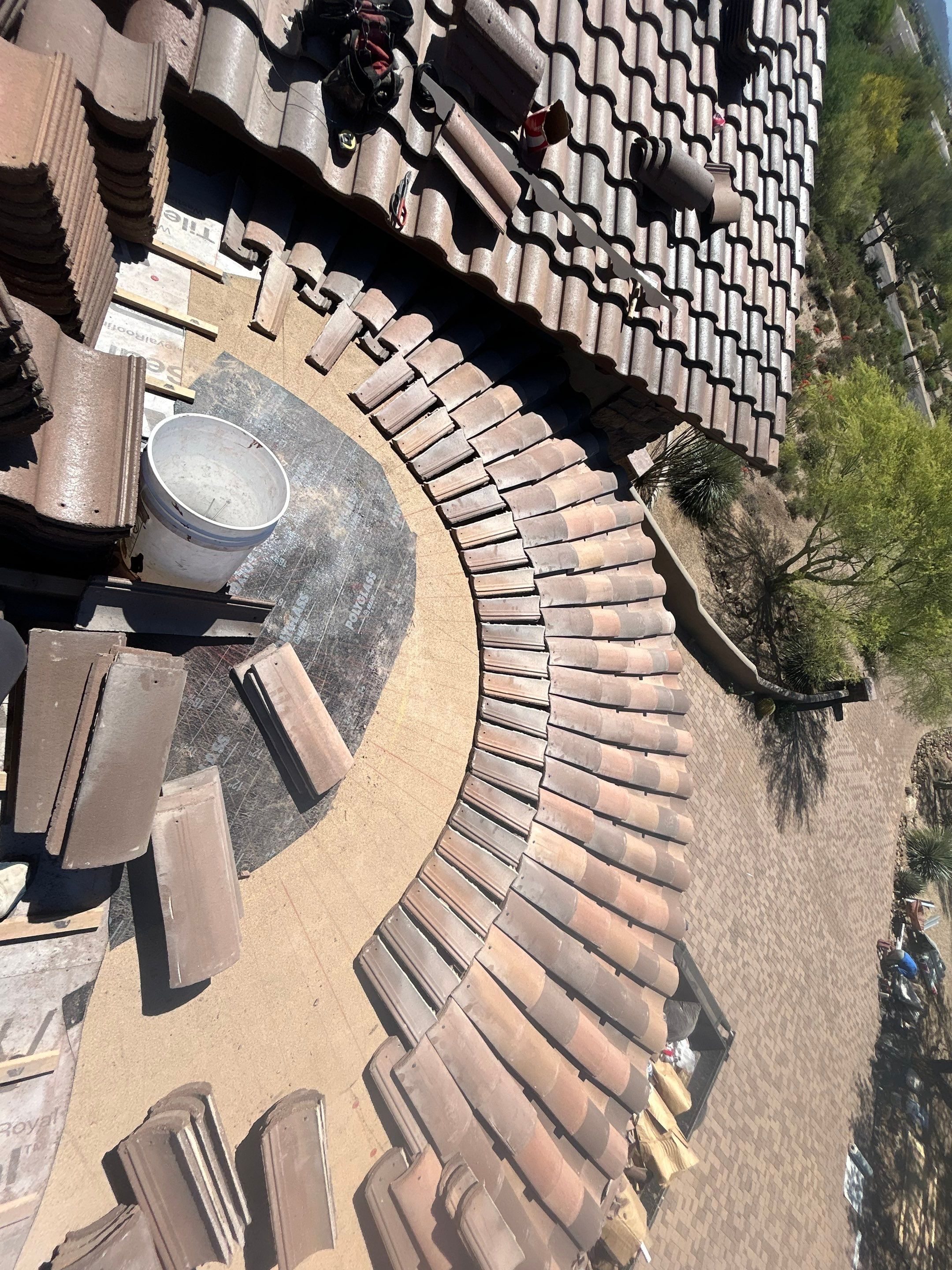Project in Scottsdale by Saint Roofing