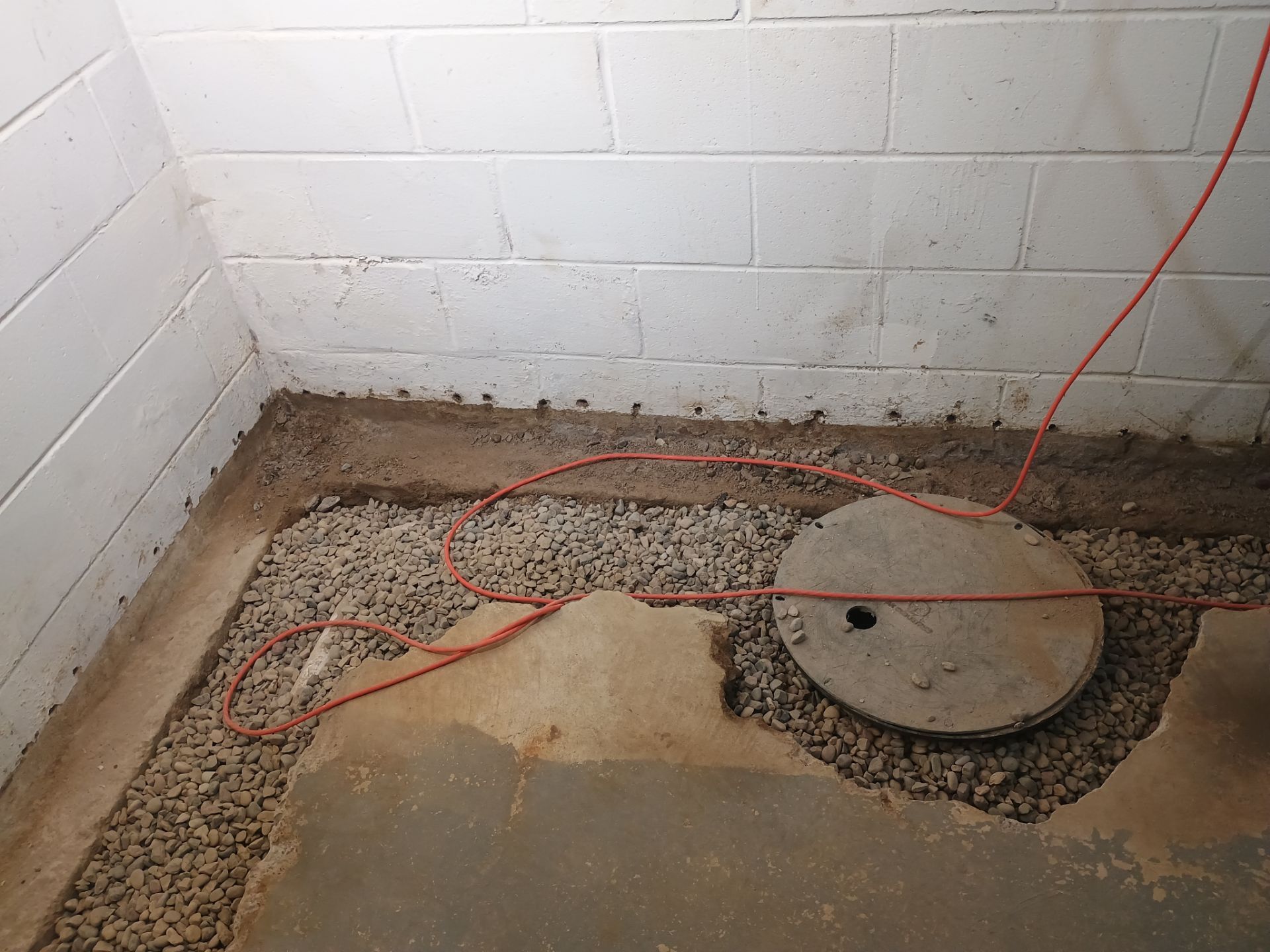 Interior Drain Tile Installation in Columbia Heights, MN by Waterproofing Northeast