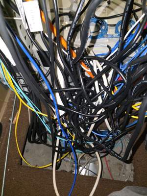 Structured cabling installation by CimaSolutions