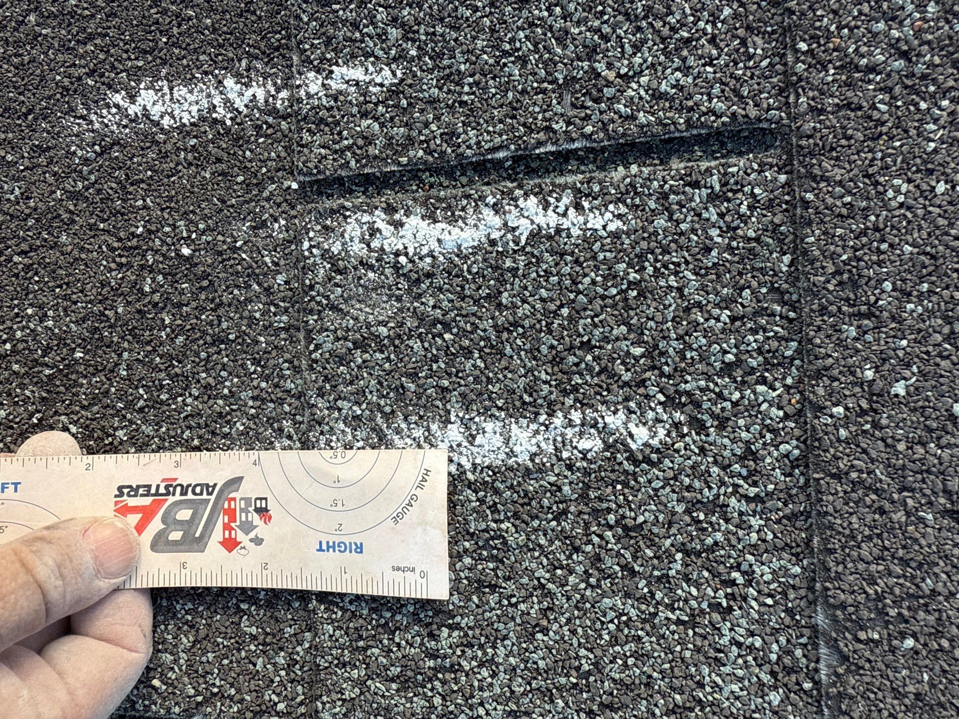 Roof replacement by hail and wind damage by Just Brilliant Restoration JBR