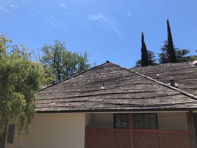 Wood Shake Roof Repair and Shingle Replacement in Los Gatos by Eastman Roofing & Waterproofing Inc.