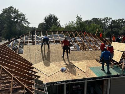 Residential Roofing Installation using Owen's Corning Duration (Lifetime) Shingles