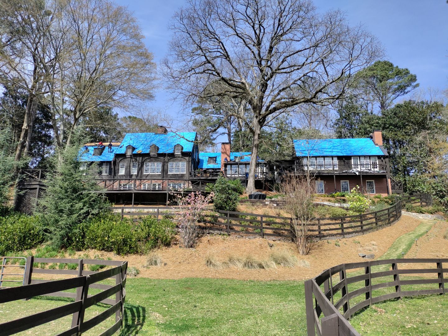 Residential Roofing Installation using Da Vinci Slate  by Inspector Roofing and Restoration