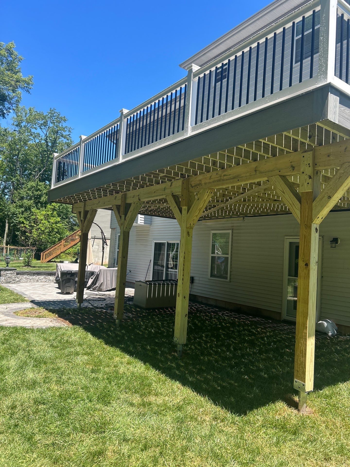 New Deck in Franklin Township, New Jersey by deck guardian