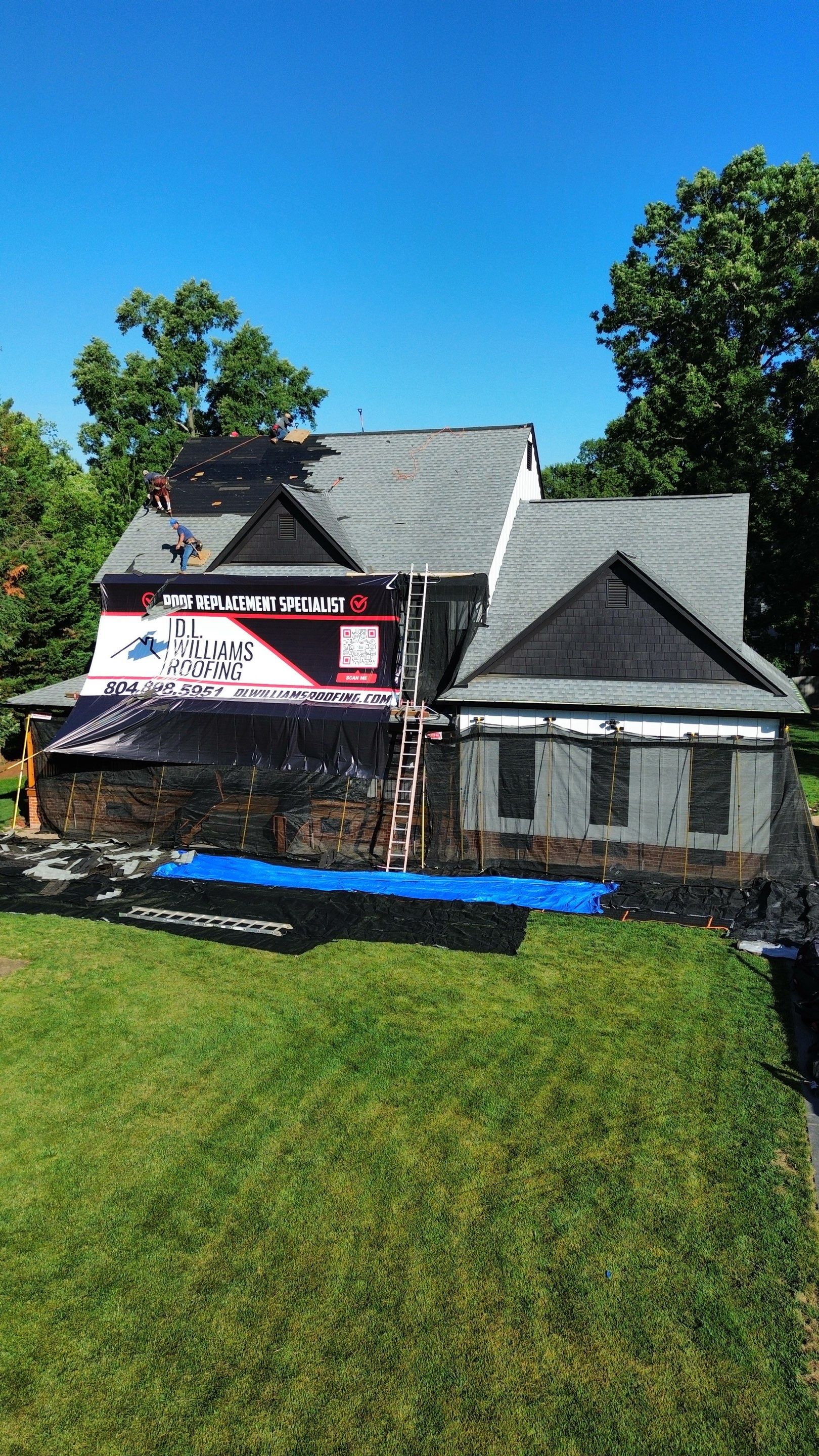 Shingle Roof Replacment by D.L. Williams Roofing