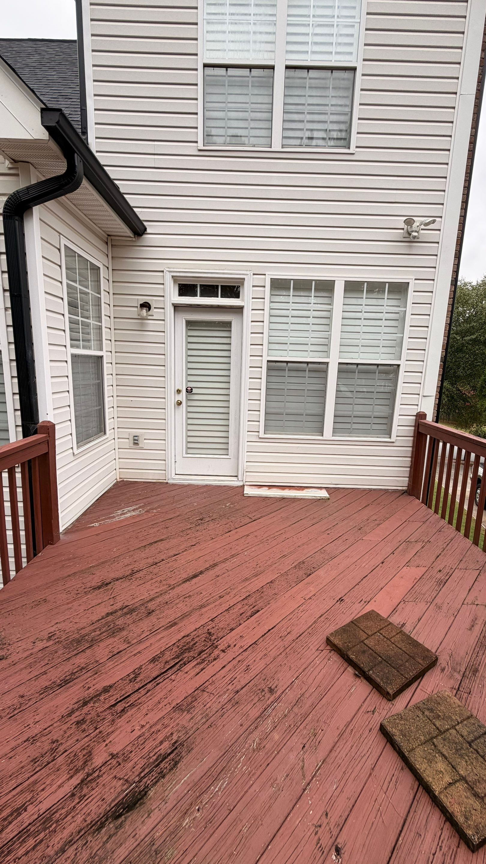 Elevated Pressure-Treated Deck and Staircase Rebuild in Douglasville by Swift Home Renovations