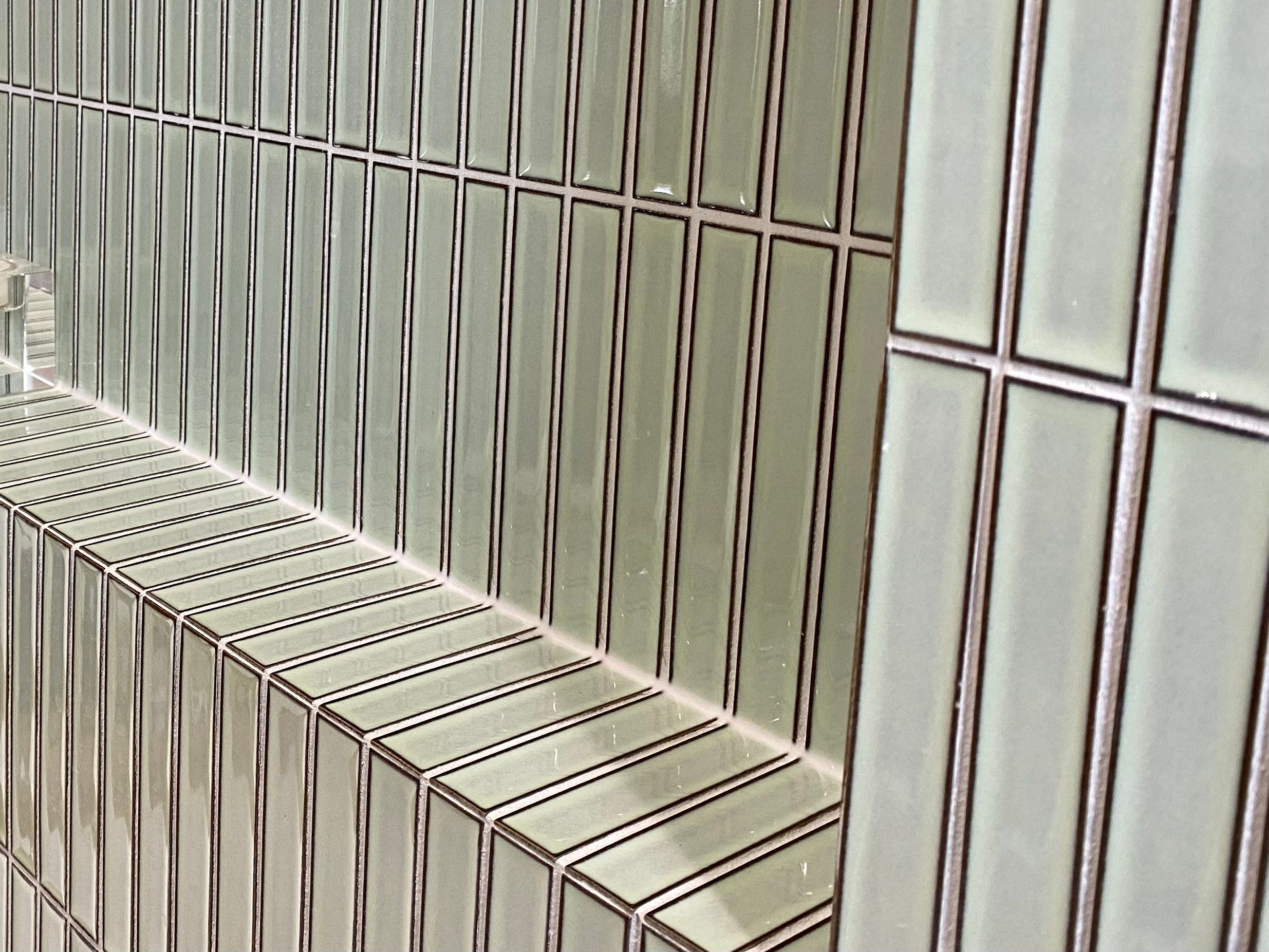 Bathroom Renovation using XROCK 36W White natural 300 x 600 by Re-seal Bathrooms