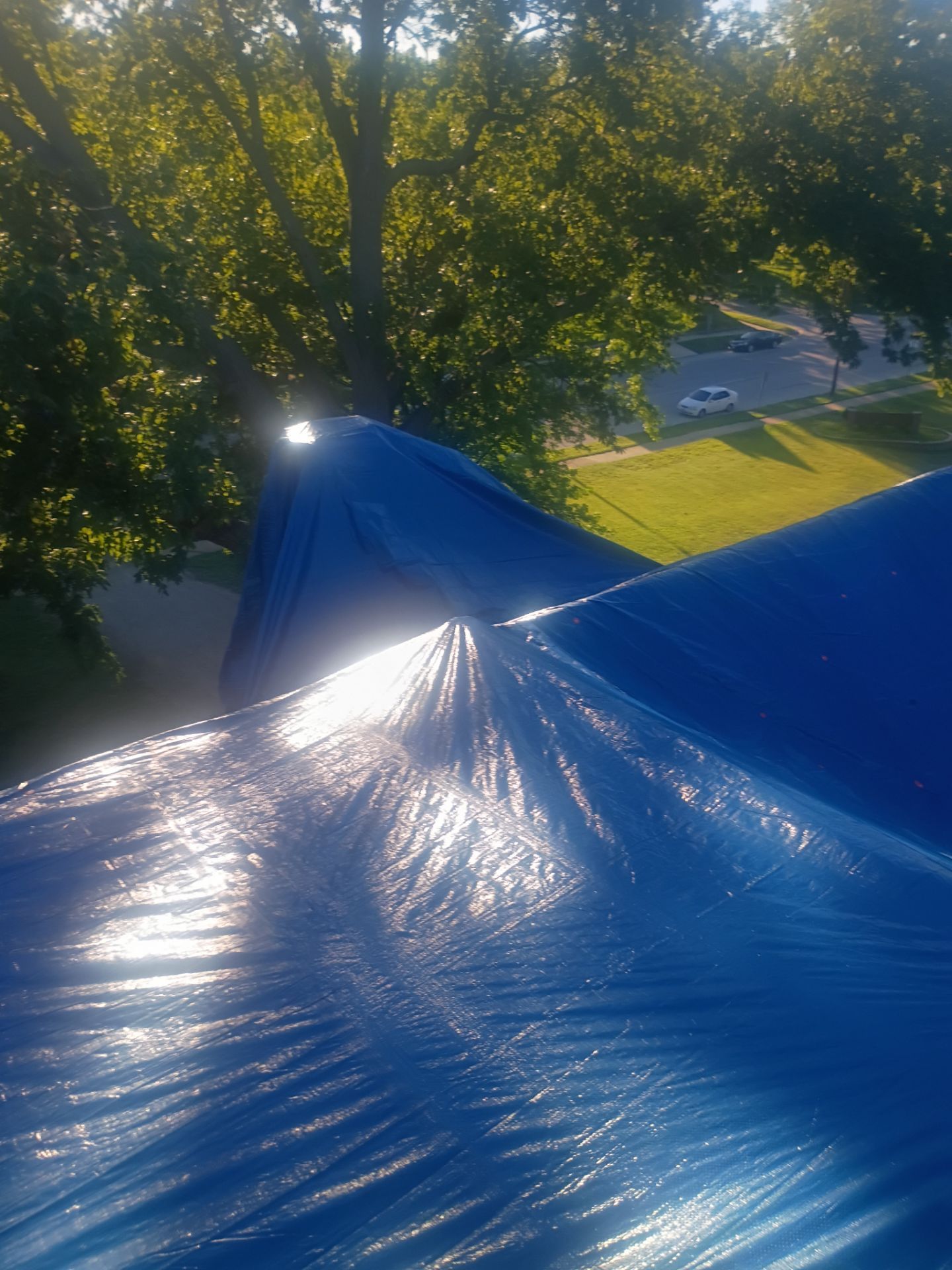 Emergency Roof Stabilization and Tarping for Historic Springfield Mansion by Acosta Angeli Roofing