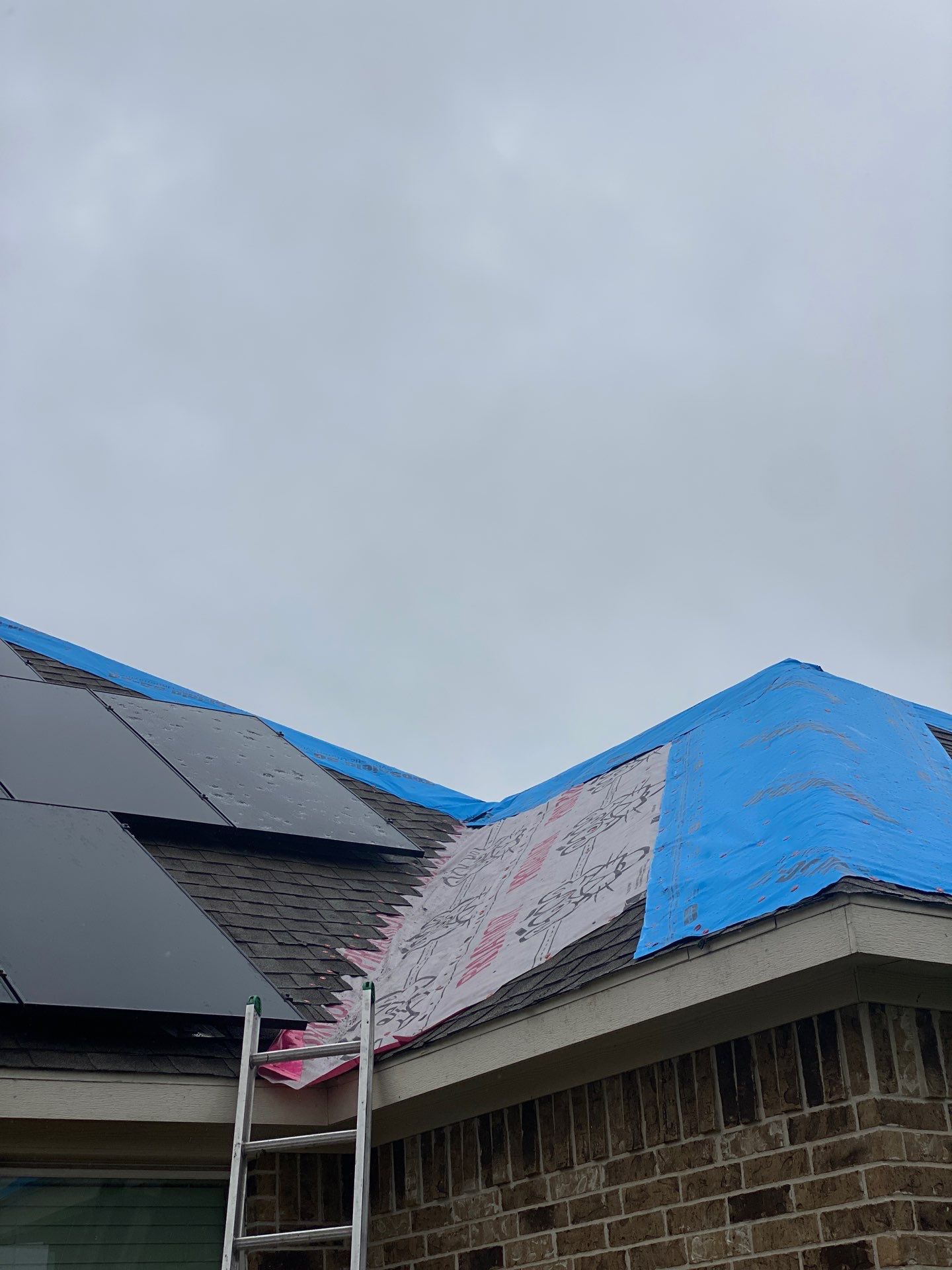 Hail Damage using Owen's Corning Duration (Lifetime) Shingles by Roof Repair Company