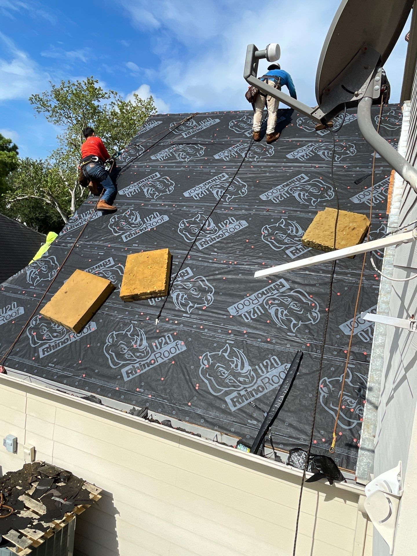Residential Roofing Installation using Owen's Corning Duration (Lifetime) Shingles by Roof Repair Company