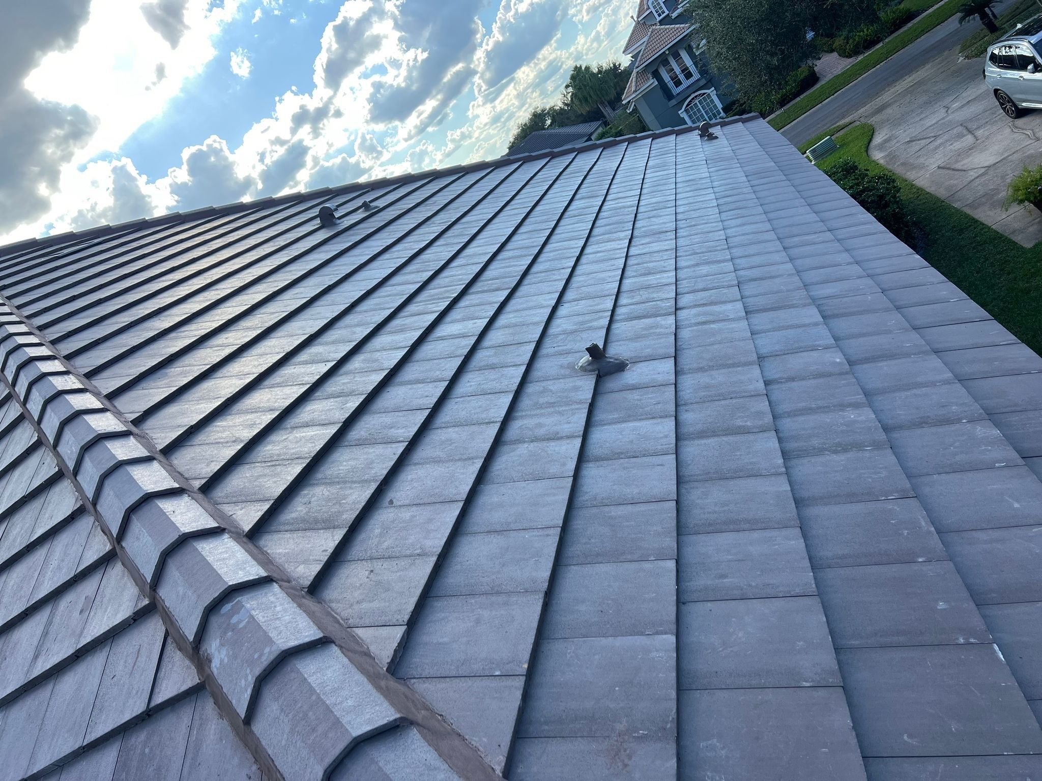 Full Concrete Tile Roof Replacement with Polyglass Underlayment in Orlando by Fortified Roofing Solutions Corp.