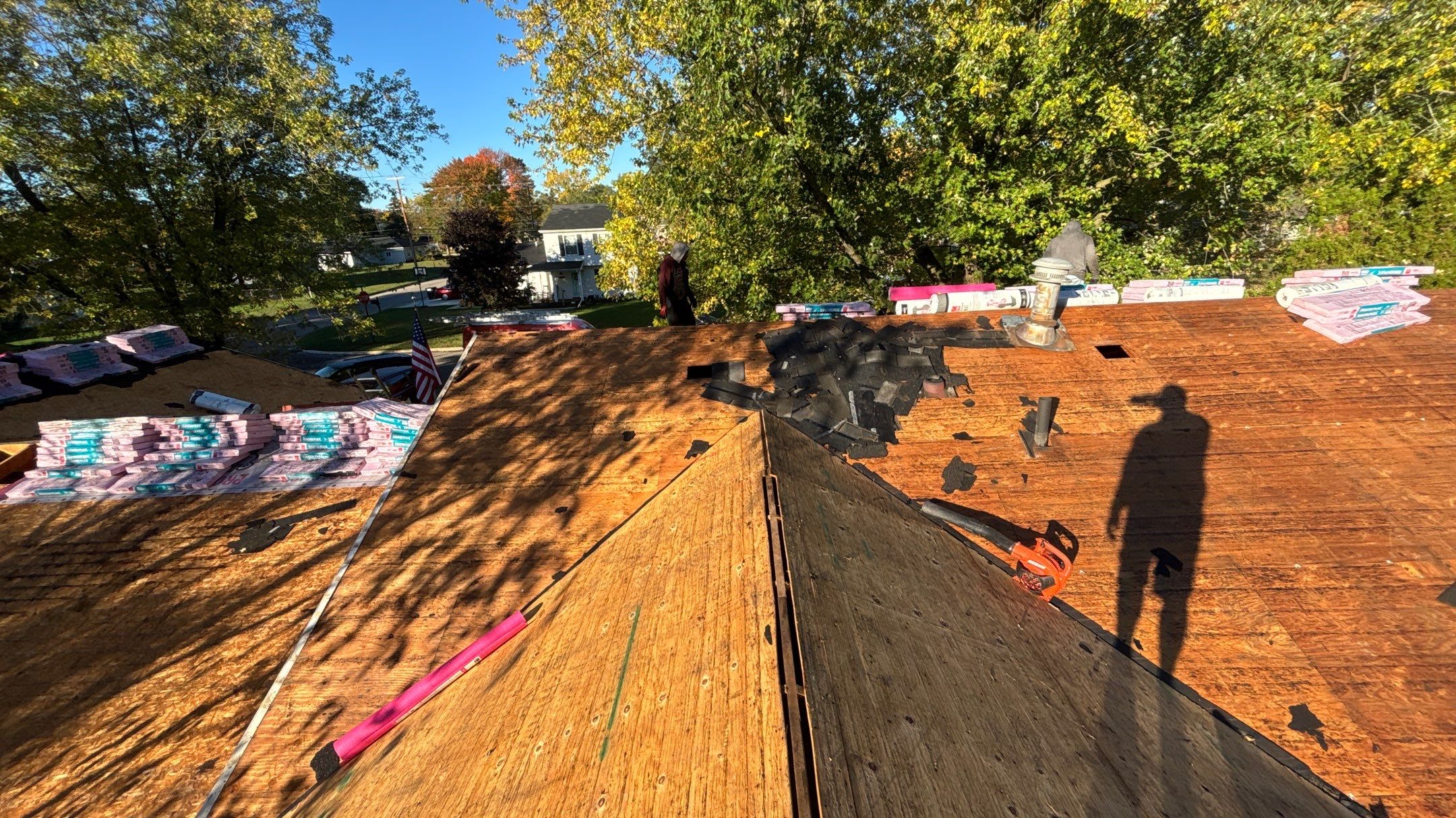 Roof Replacement using Owens Corning Estate Gray by 180 Contractors