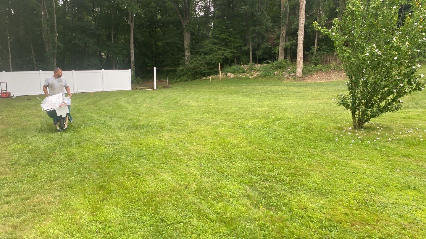 Fence Installation using Vinyl Fence 6ft Privacy by A Plus Exterior