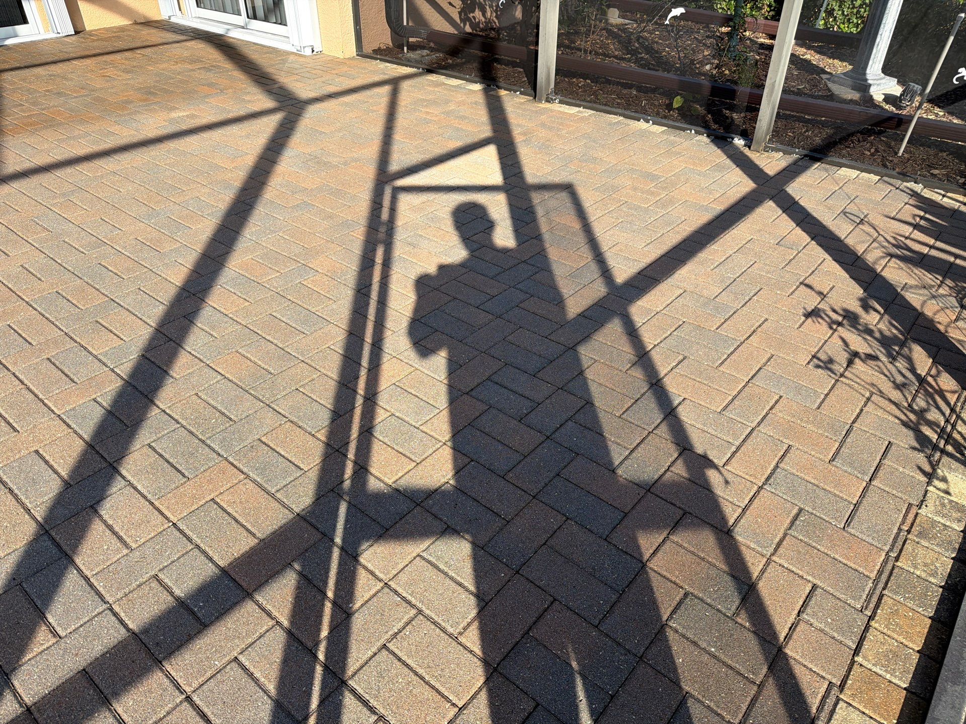 Lanai and Driveway Paver Sealing Project in Sun City Center by Supreme Paver Experts