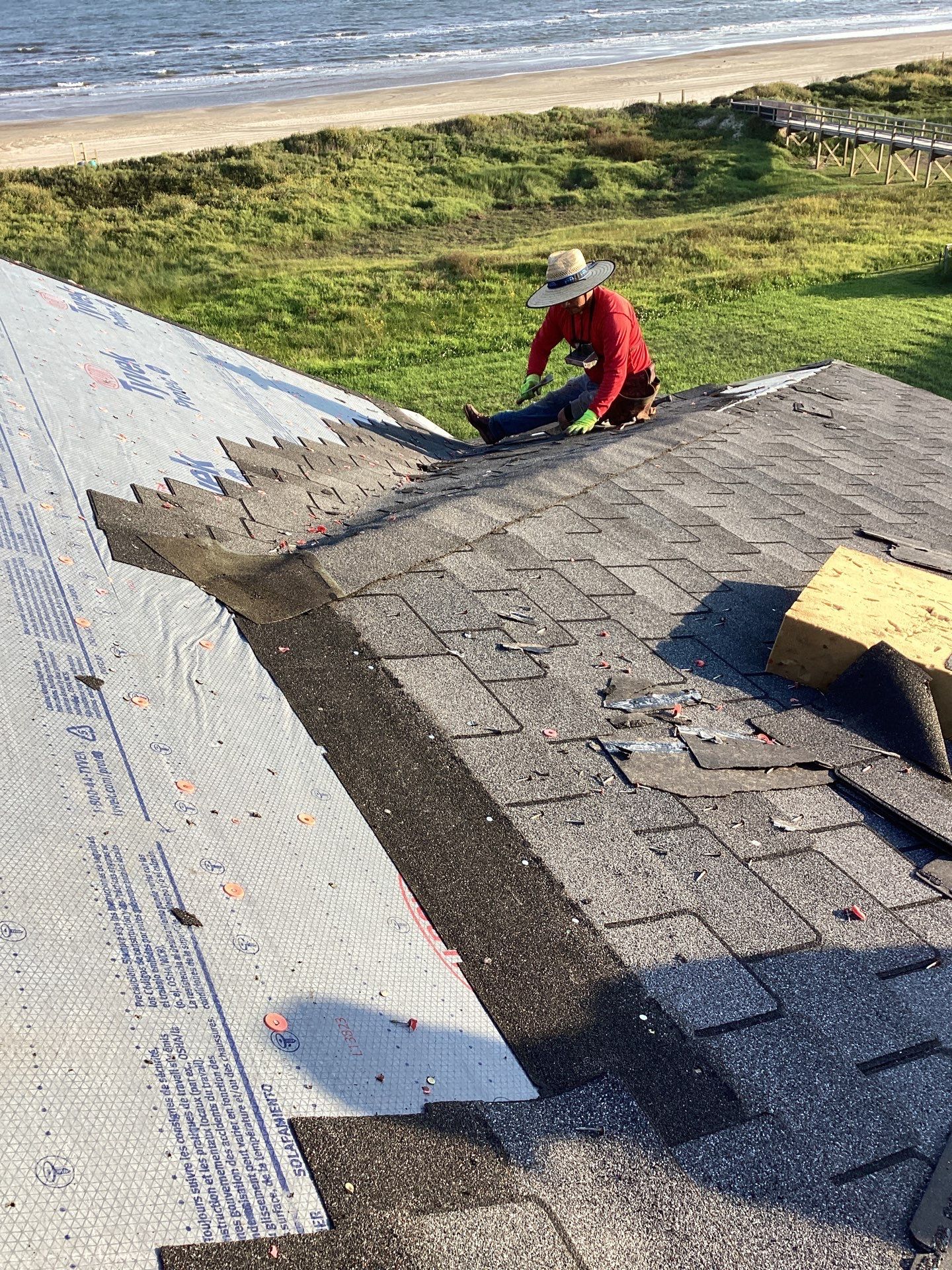 Residential Roofing Repair using Owen's Corning Duration (Lifetime) Shingles by Roof Repair Company