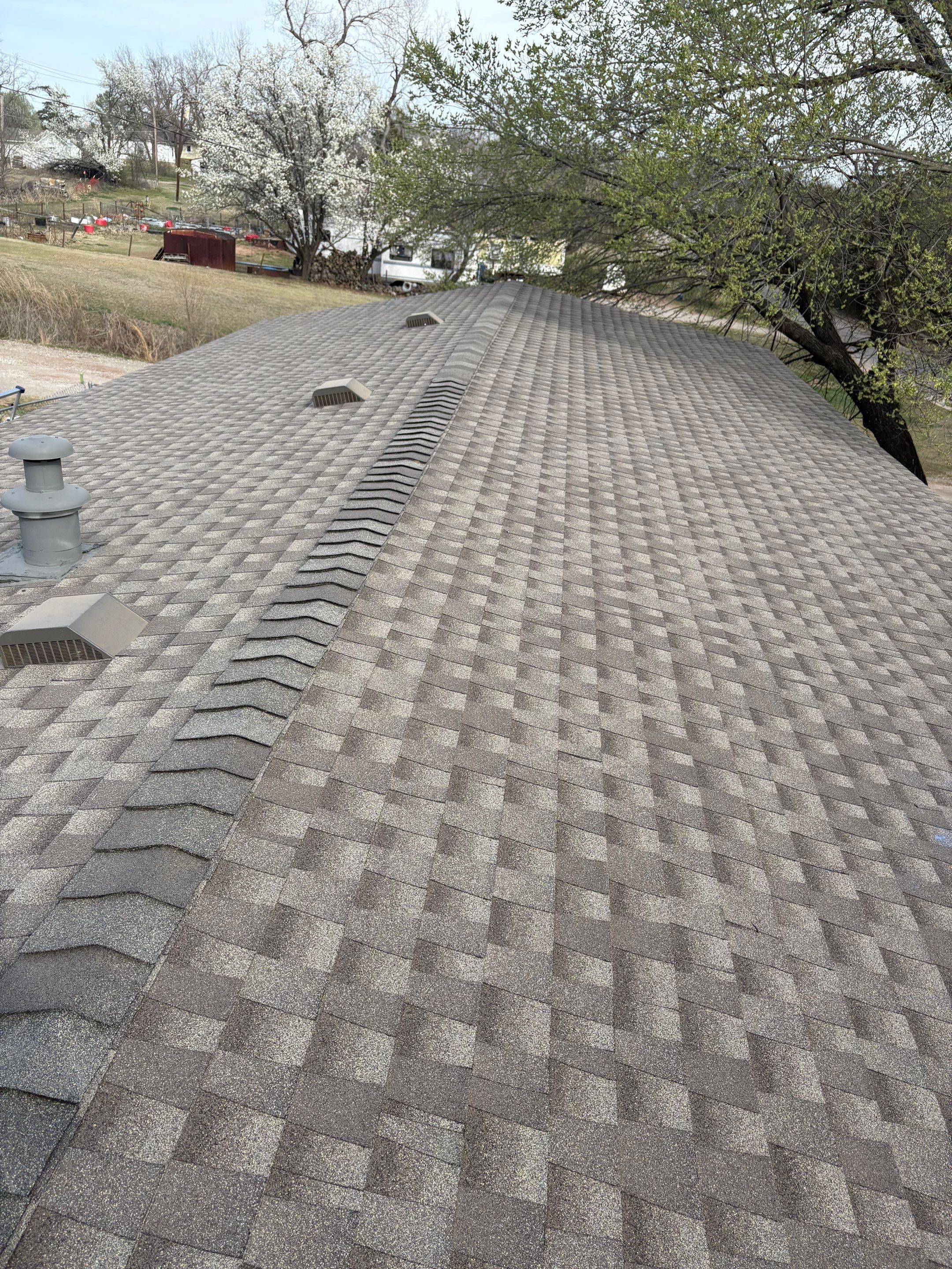 roof replacement & gutter installation in Yale by McCann's Roofing and Construction