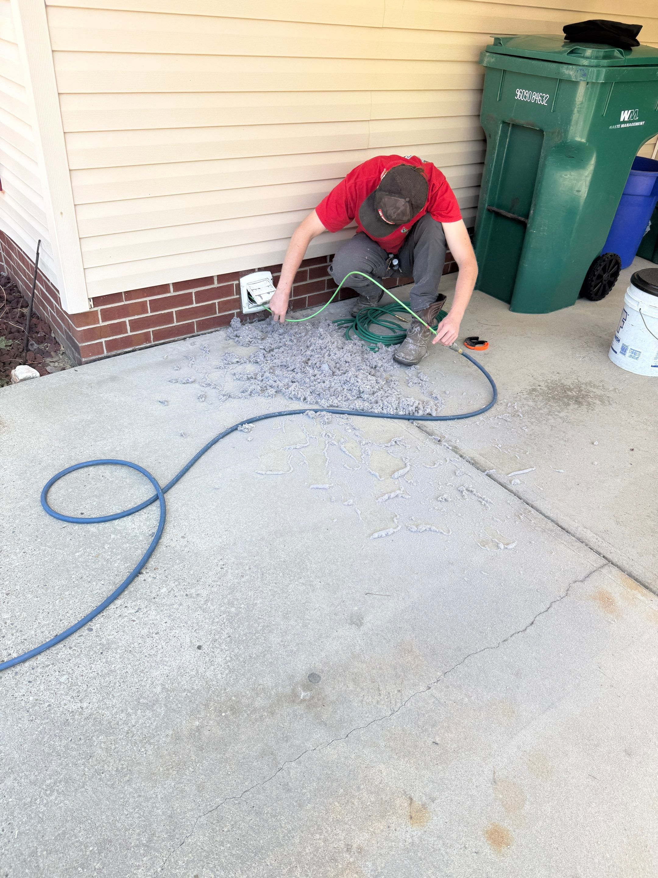 Residential Dryer Vent Cleaning and Debris Removal in Zelienople by Superior Air Duct Cleaning