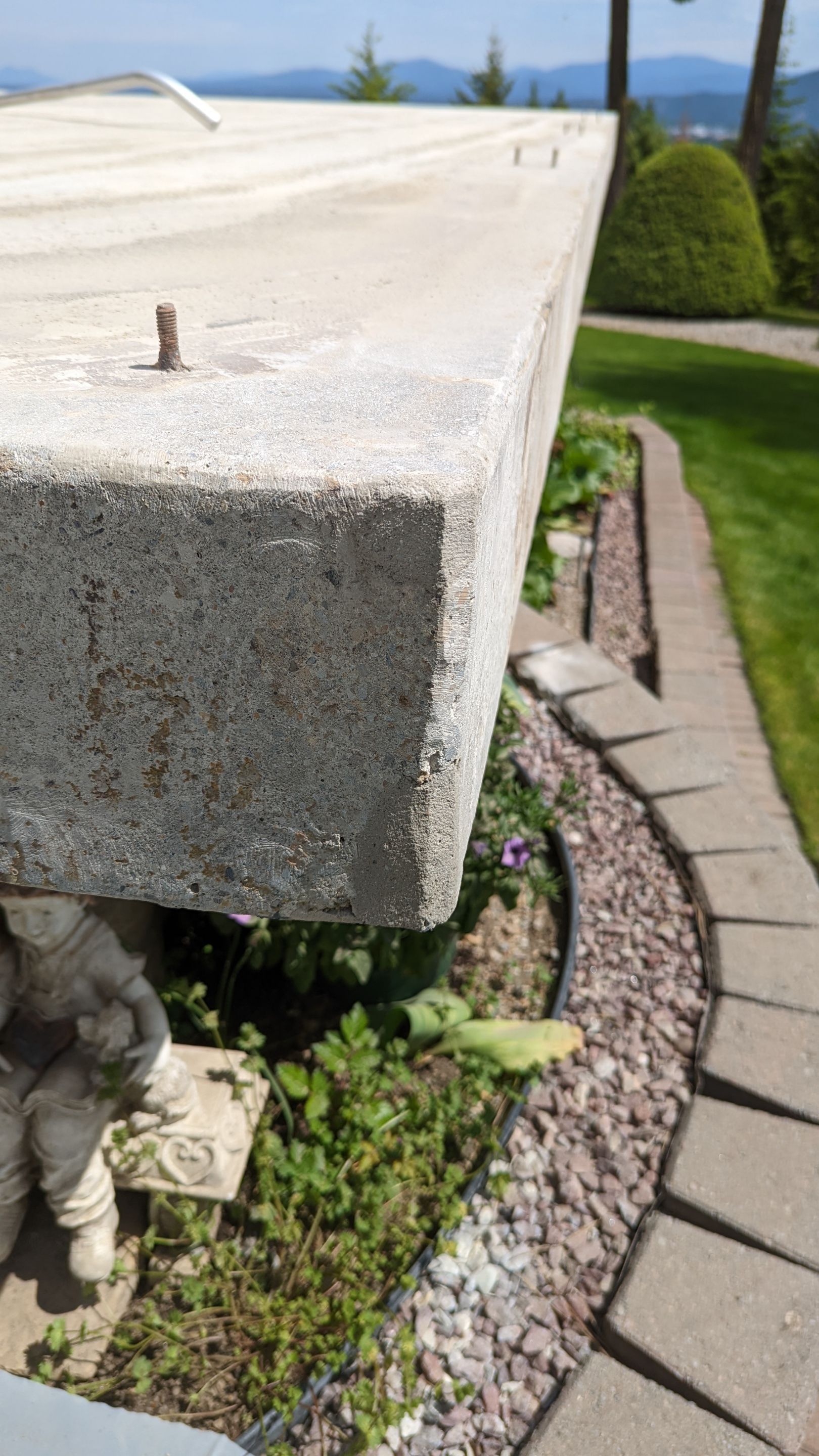 Patio Transformation using Pecan by Croc Coatings, LLC