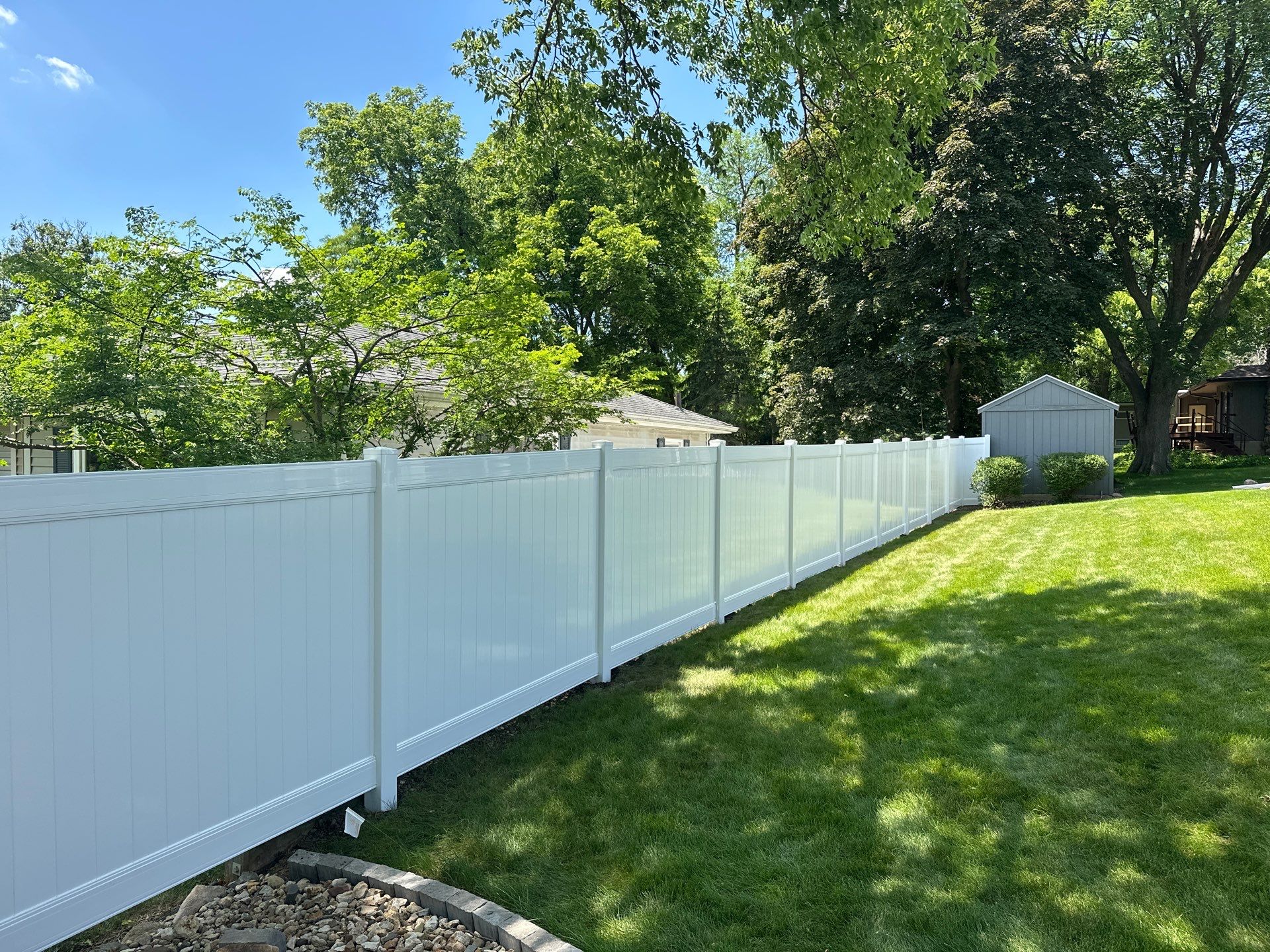 Project in Waterloo by Perfect Picket Fence and Stain