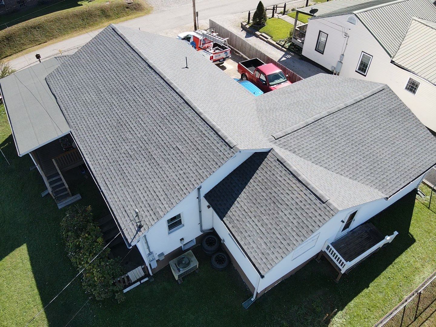Residential Roofing Installation using GAF Timberline HDZ Pewter Gray by Rainstoppers Roofing