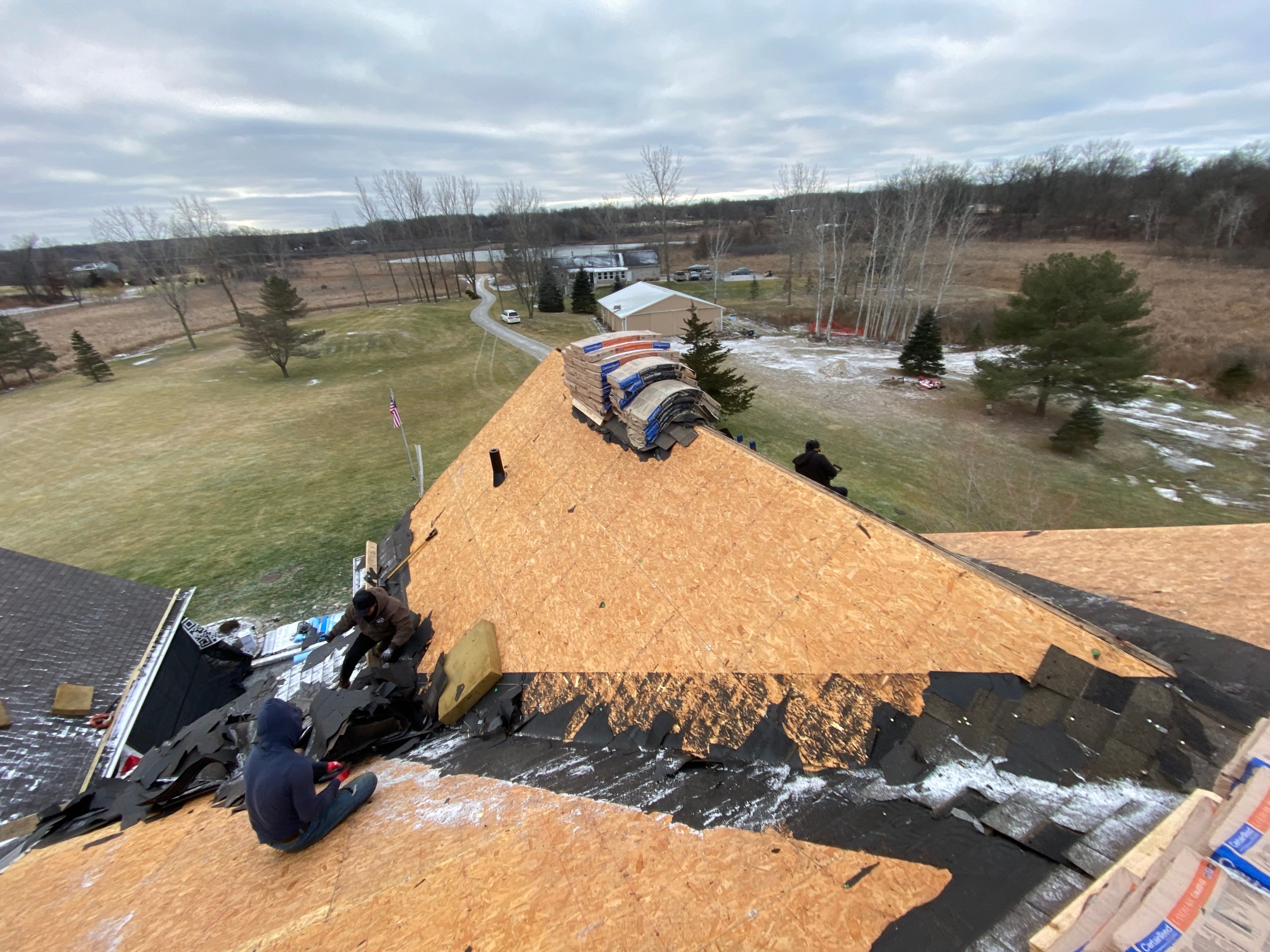 Roof Replacement using CertainTeed Landmark Pro by 180 Contractors