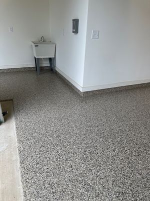 Garage Floor Coating using Loon