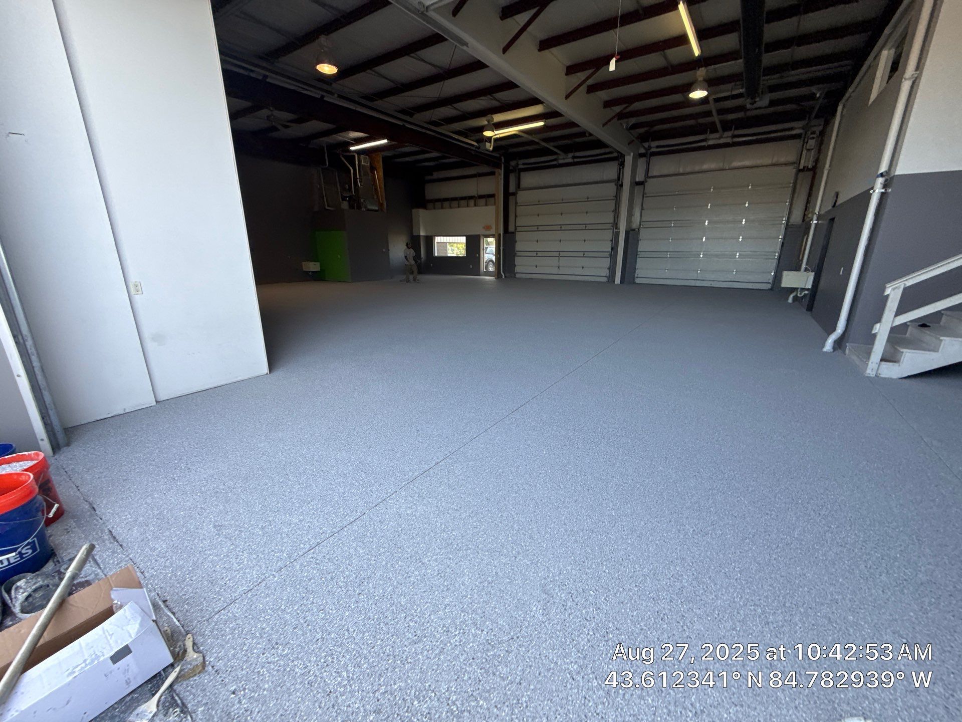 Project in Mt. Pleasant by Wise Coatings of Central Michigan