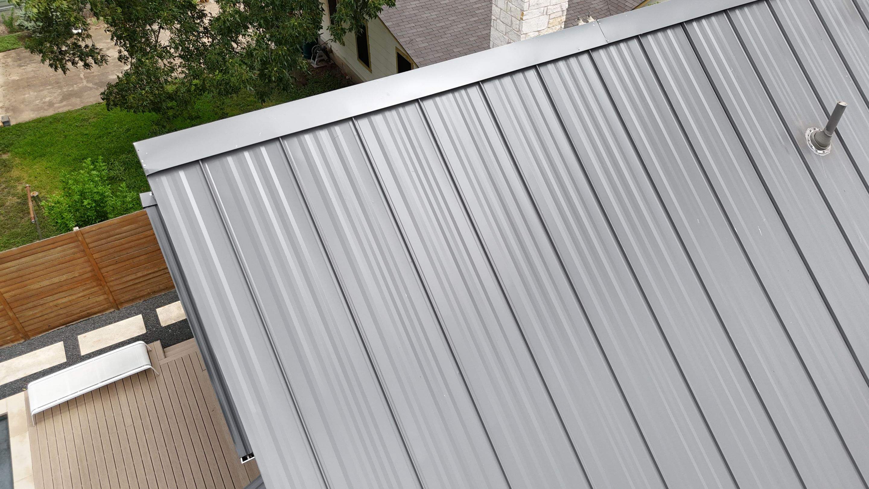Charcoal Grey - L&A Metals LLC Type FF100, Hidden fastener/Standing Seam by RoofsOnly.com