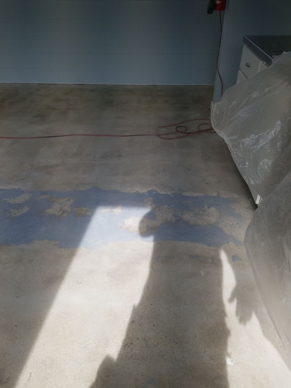 Kennel Floor Coating and Wall Painting using Penntek by Spectrum Painting, LLC
