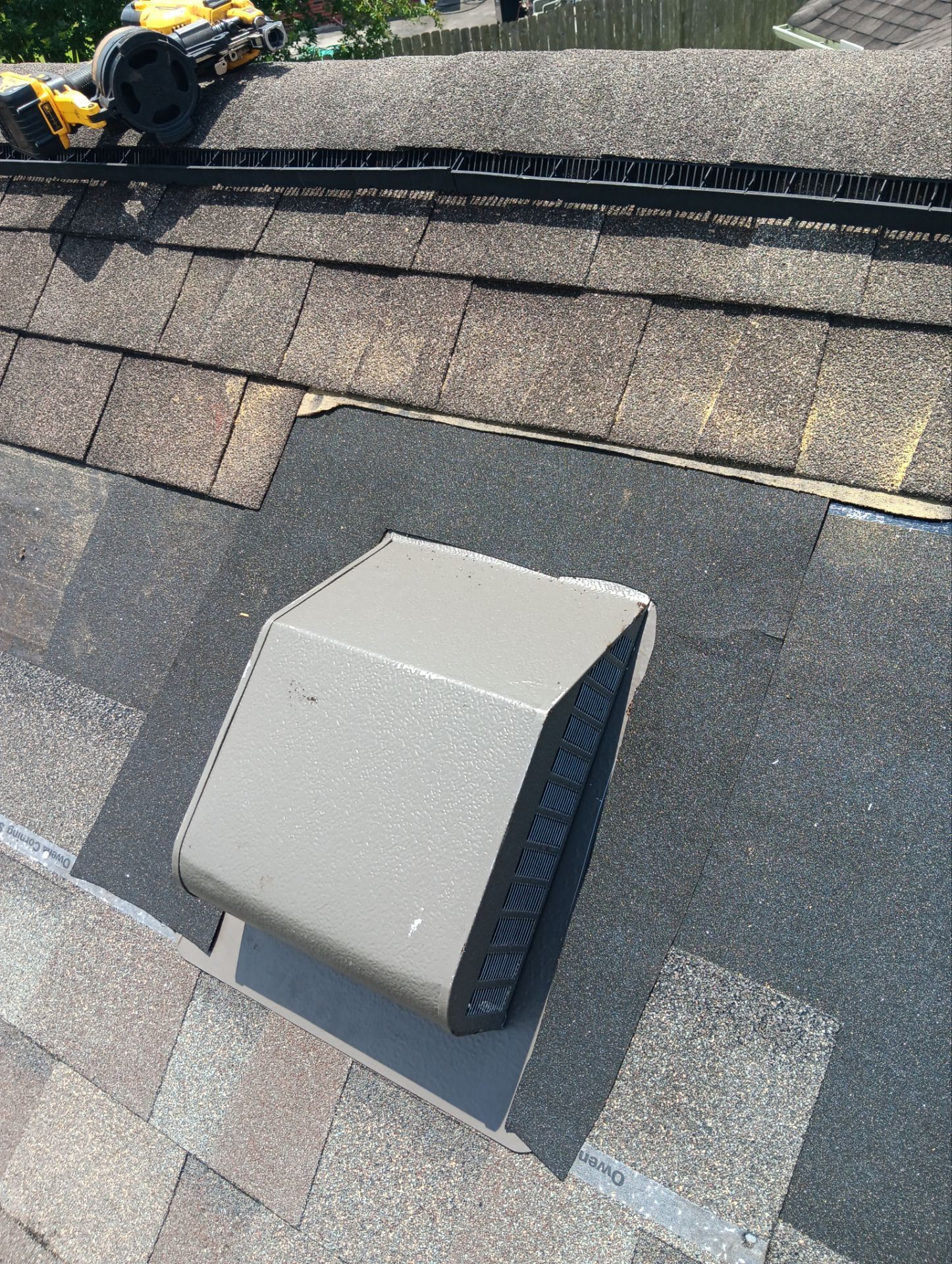 Hail Damage using Owen's Corning Duration (Lifetime) Shingles by Roof Repair Services LLC