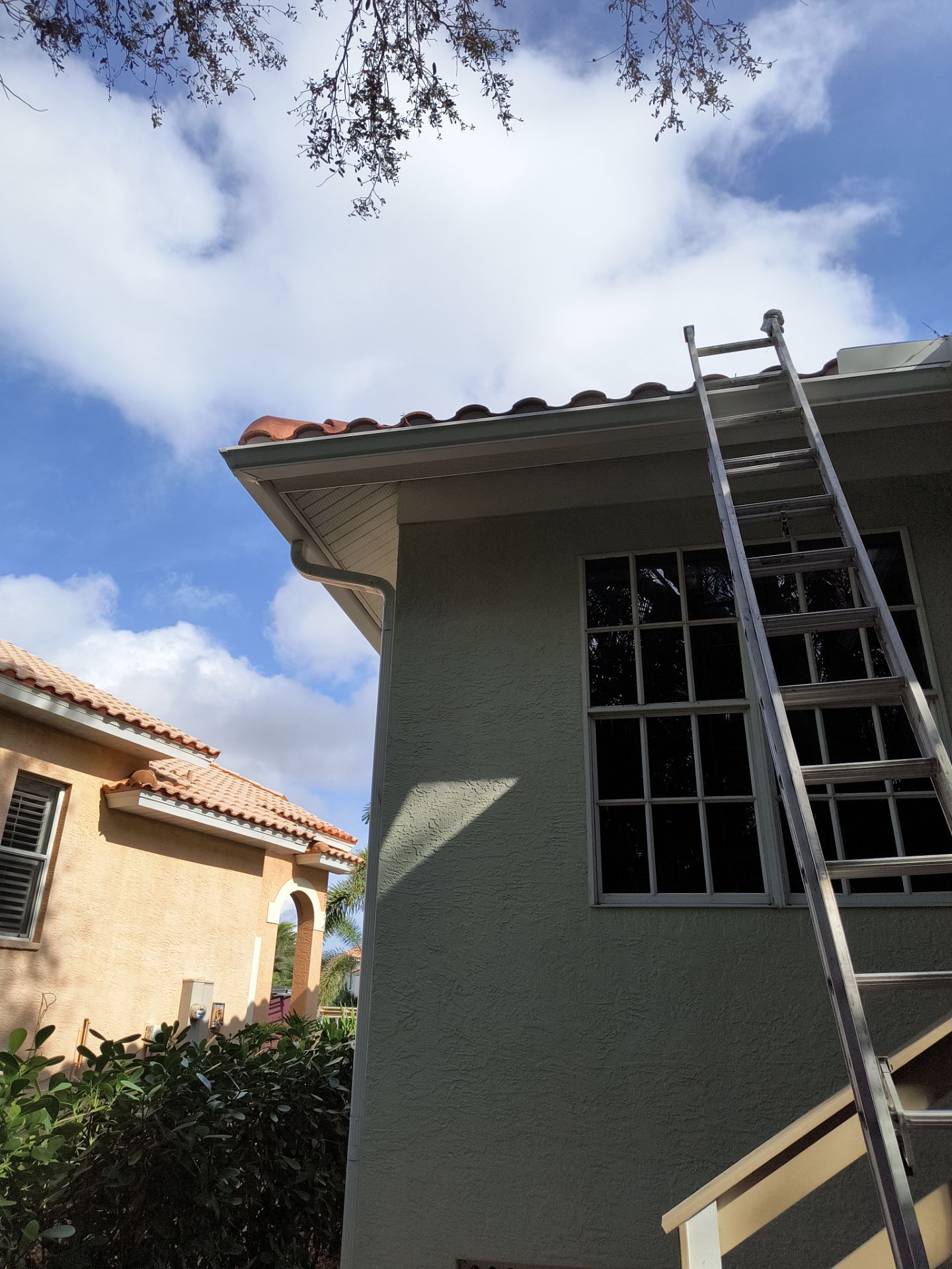 Downspout and Elbow Installation in Bonita Springs FL by Gutter Professors