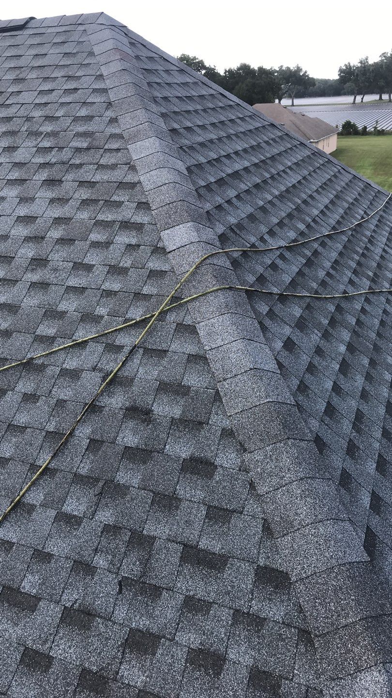 Residential Roofing Installation using GAF HDZ Shingles by Protek Roofing Heating Air & Solar