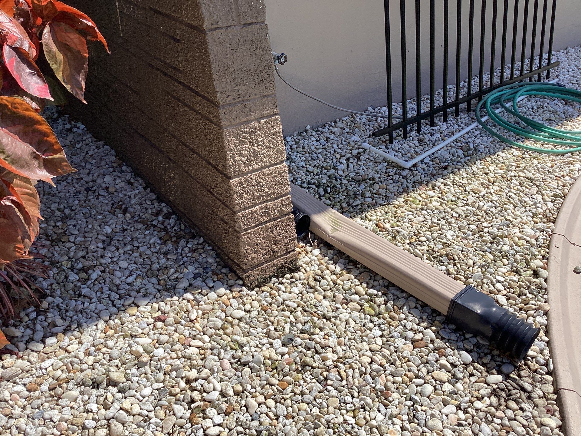 Brown Seamless Gutters using Royal Brown Seamless Gutters in Cape Coral FL by Gutter Professors