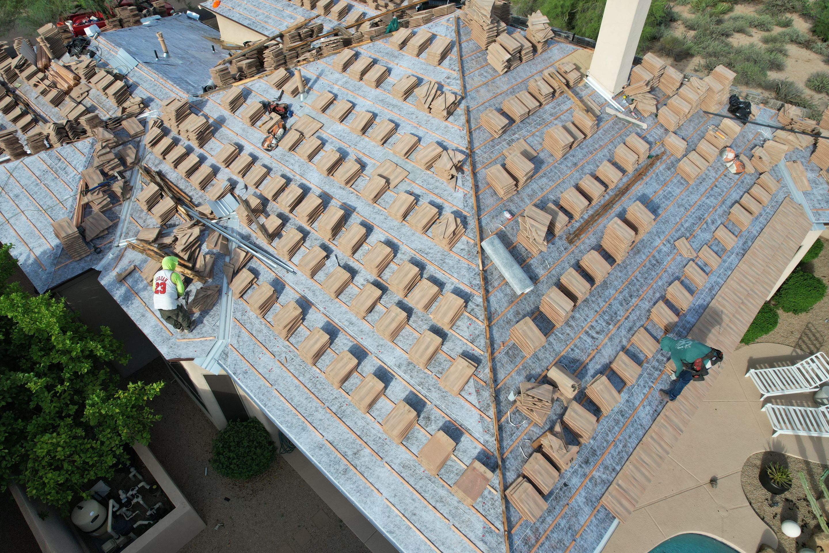 Project in Scottsdale, AZ by Showtime Roofing & Coatings LLC
