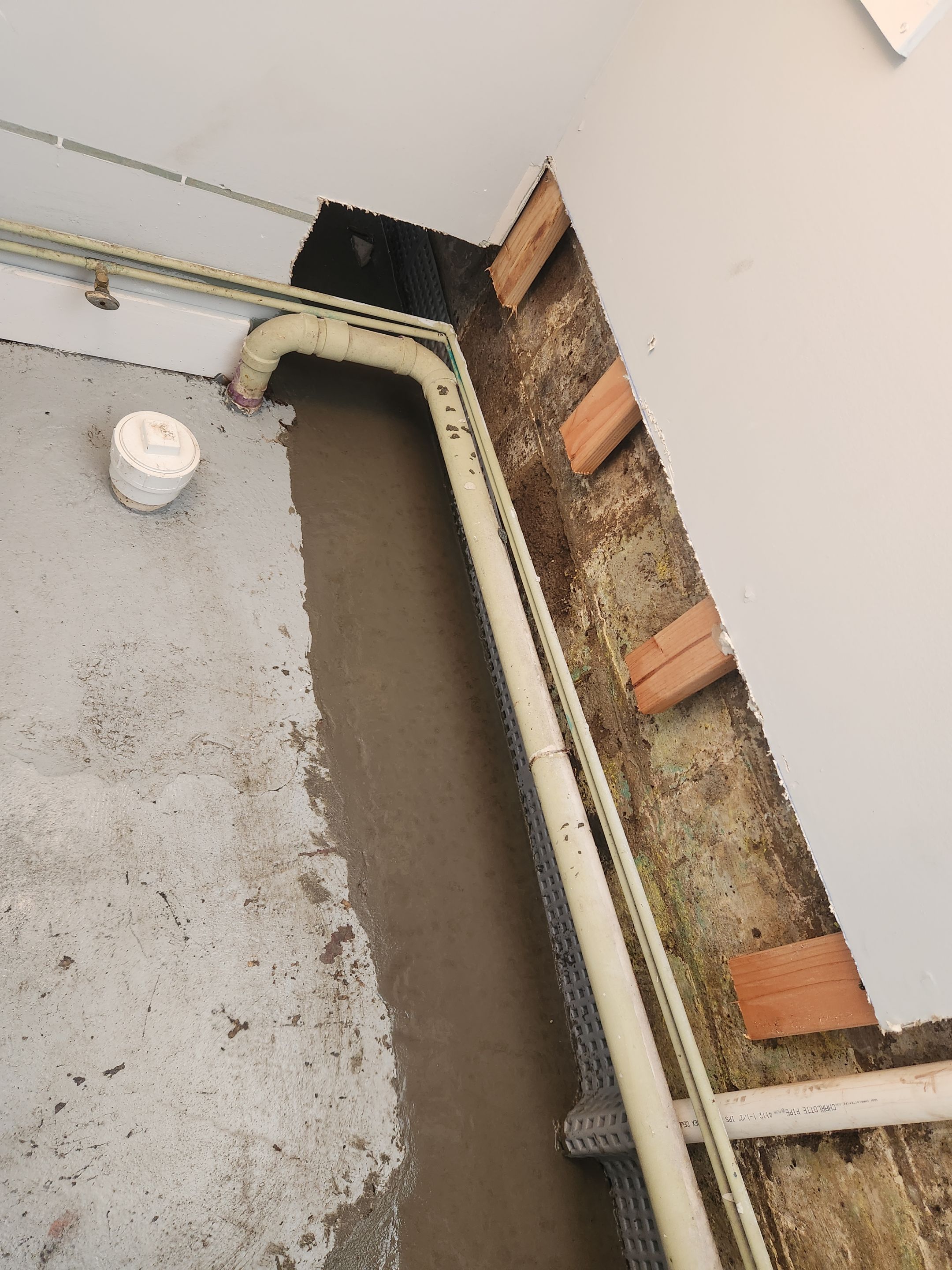 Interior French Drain West Orange NJ by Pure Service Pro, LLC 