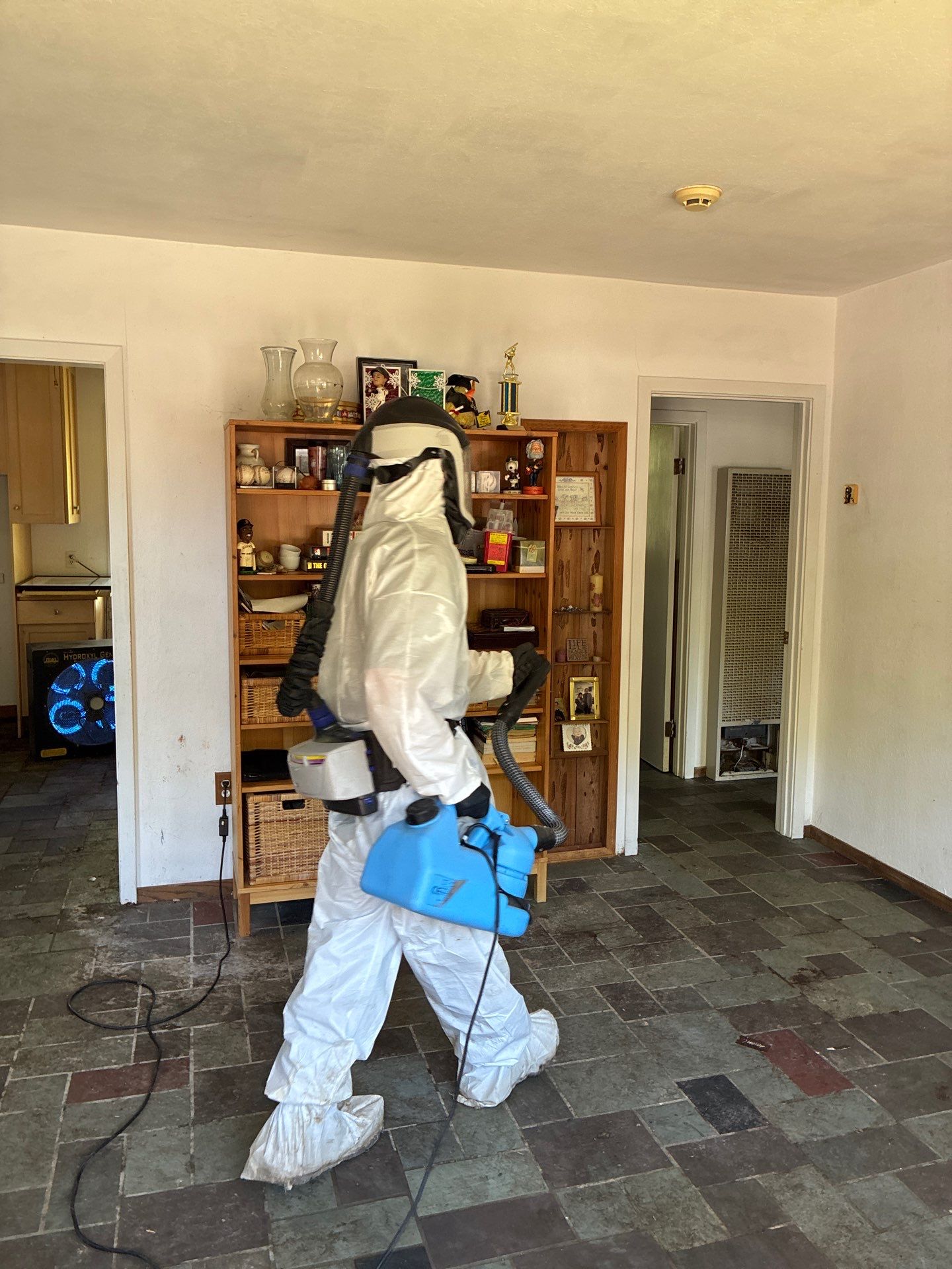 Project in Novato by 911 Hazmat Cleanup 