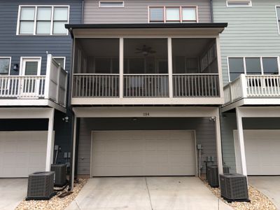 Second-Story Screened-In Porch Construction for Woodstock Townhome