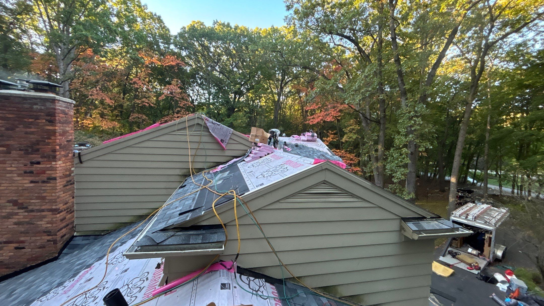 Roof Replacement using Owens Corning Slatestone Gray by 180 Contractors