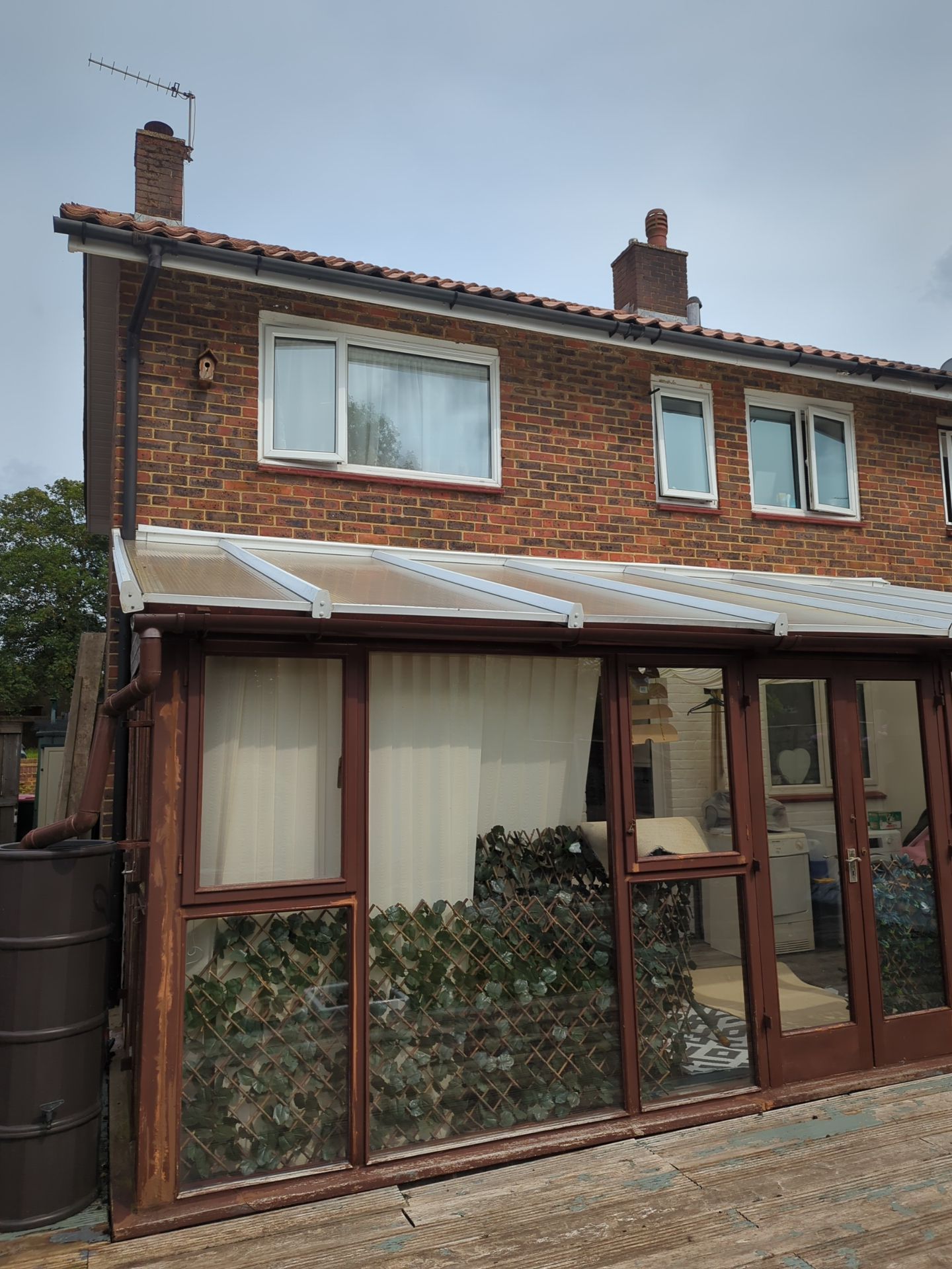 Roof Cleaning and Biocide Treatment using Honda 15lpm Low Pressure Washing Machine by Ges Exterior Cleaning ltd