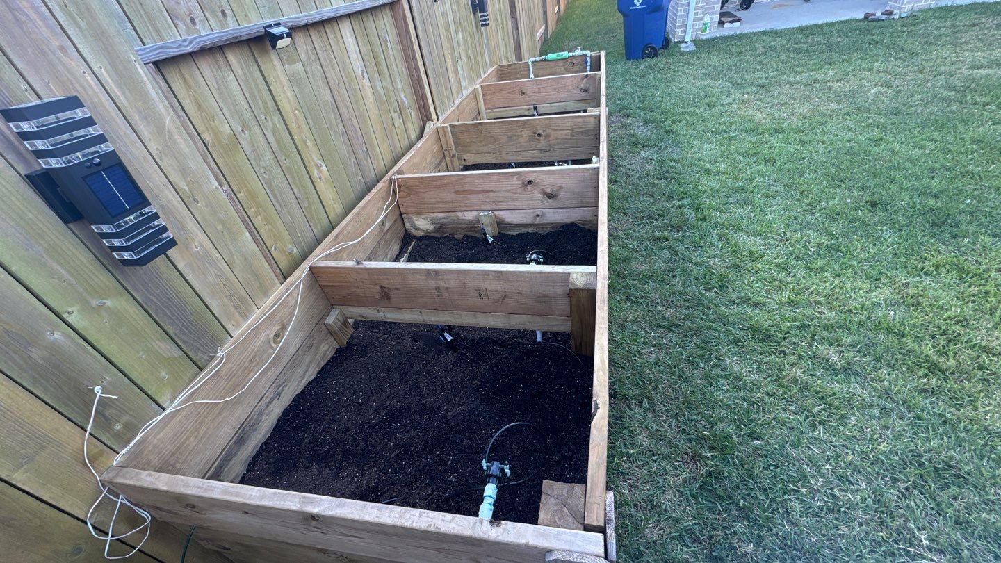 Raised Bed Restoration & Irrigation Upgrade by Texas Urban Elements