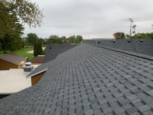 Restaurant Roof Replacement with Atlas Castlebrook Shingles in Pewter Grey by Gellings Roofing & Siding