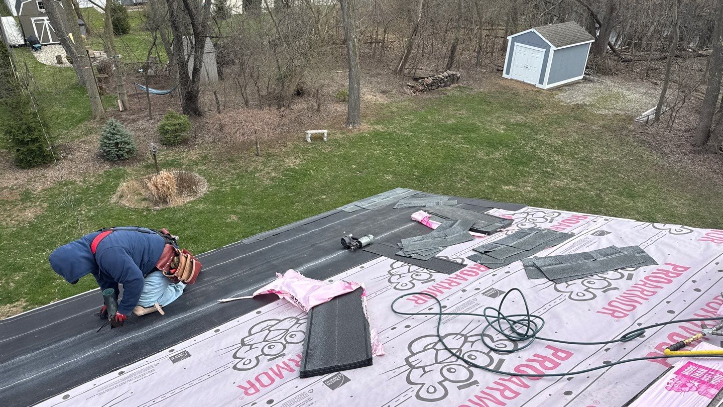 Roof Replacement using Owens Corning Estate Gray by 180 Contractors