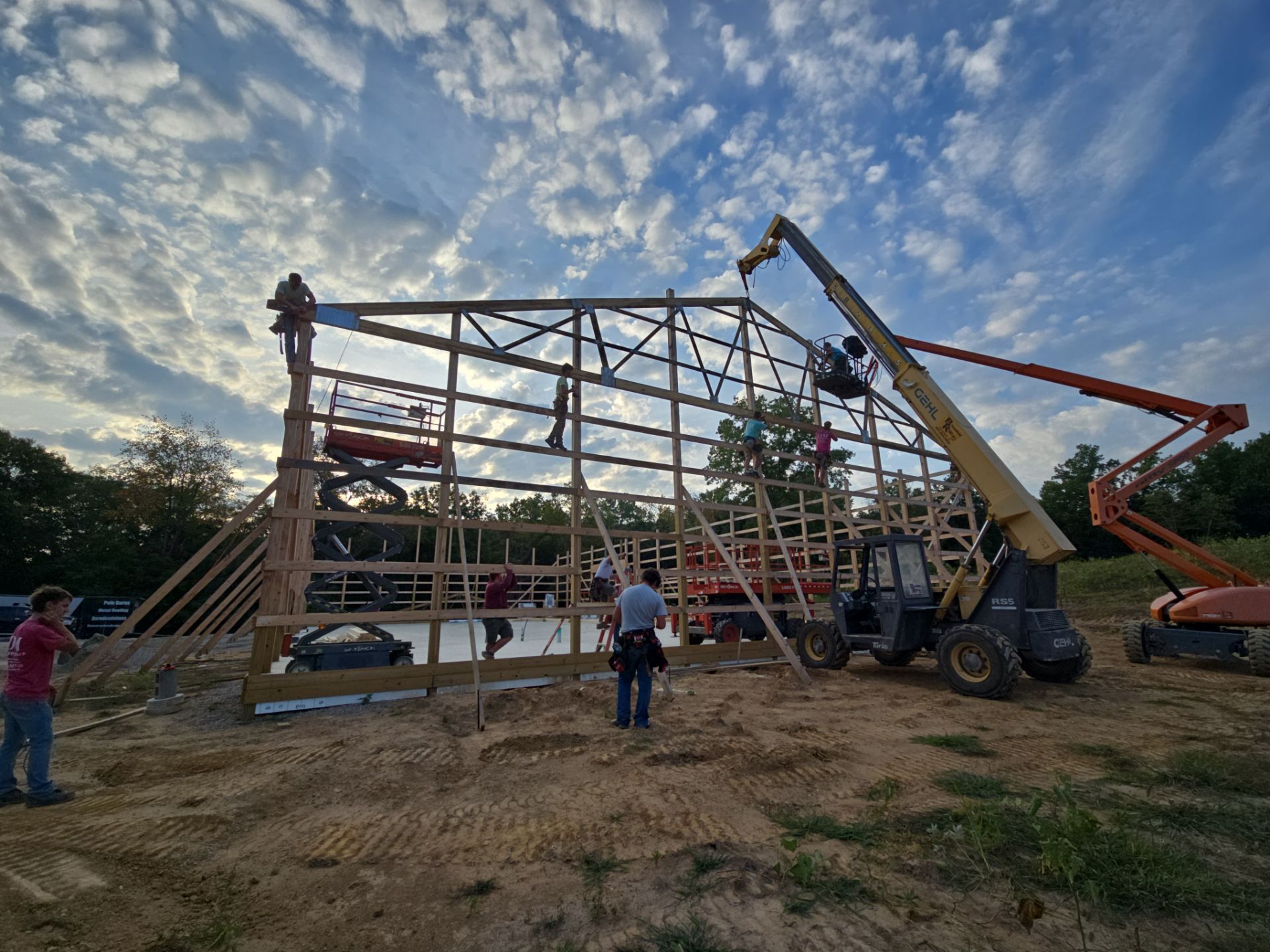Project in Bloomfield, Iowa by Miles Construction 