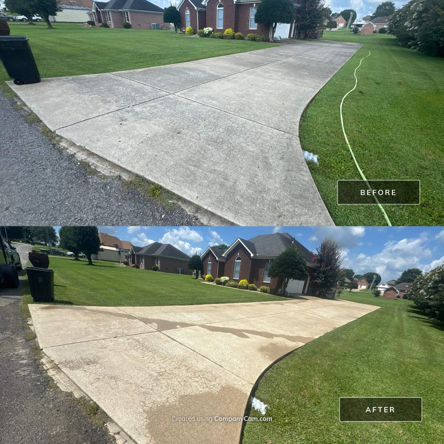 Lira's Driveway by Mr. Mister Power Washing