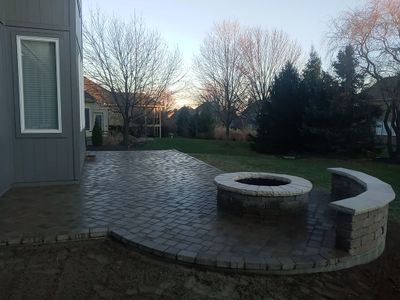 Back Yard Paver Patio