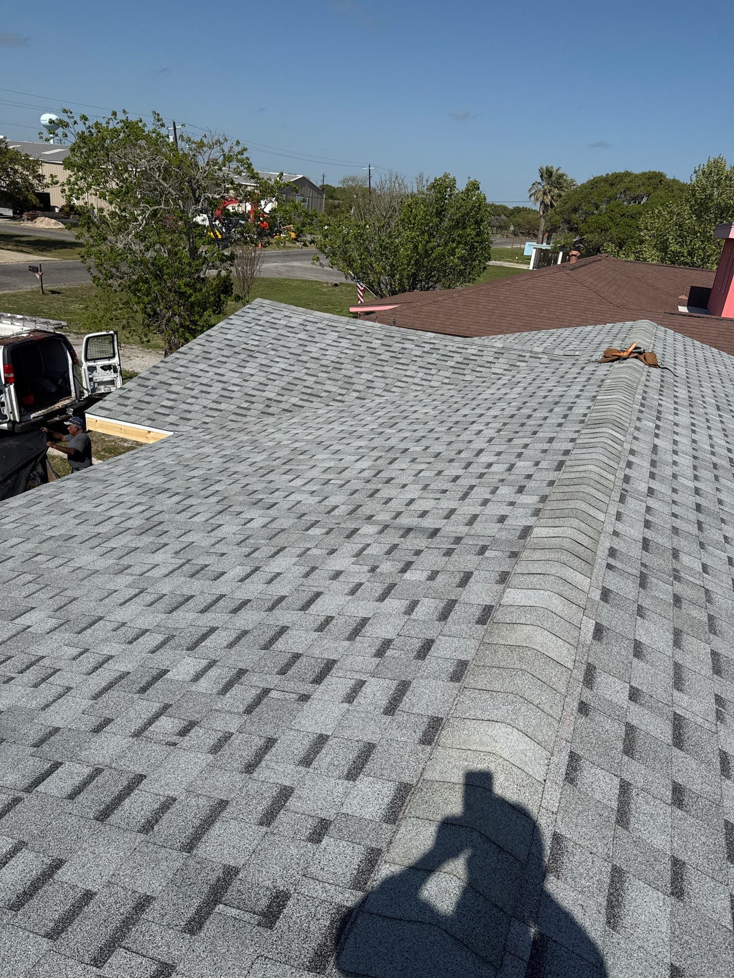 Perfectly Pink in Rockport Texas by Bayfront Roofing and Construction