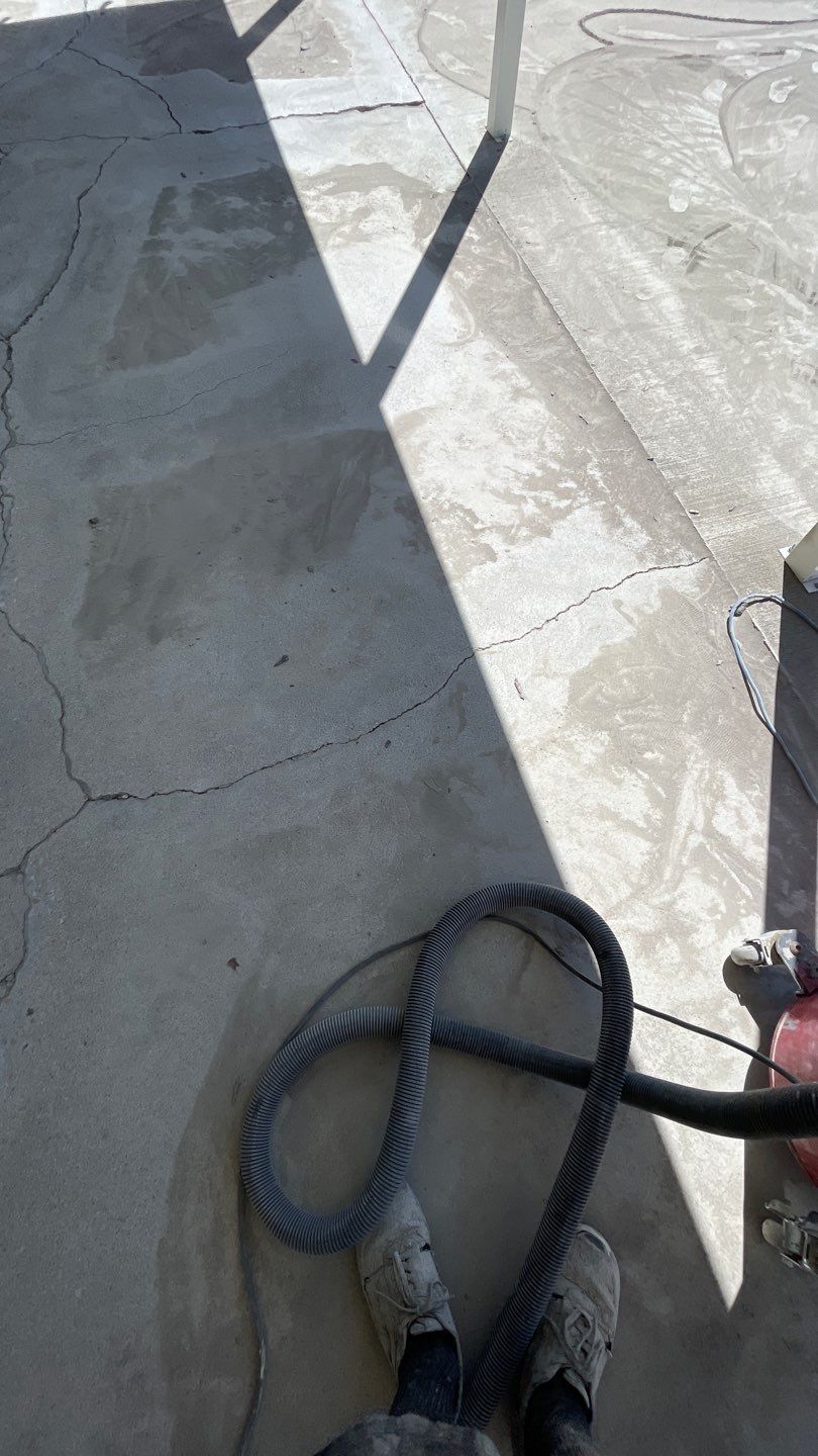 Patio Transformation using Echo 1/4" Chip by Croc Coatings, LLC