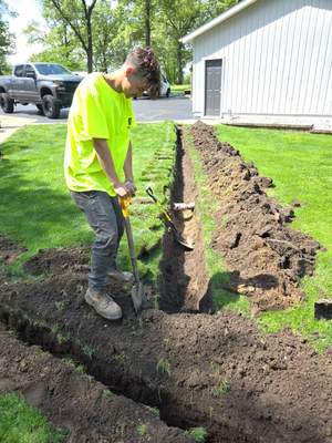 Installation of 4" Drainage Tile/ Lift Station Installation and Pit Boss Pro + Pump Combo