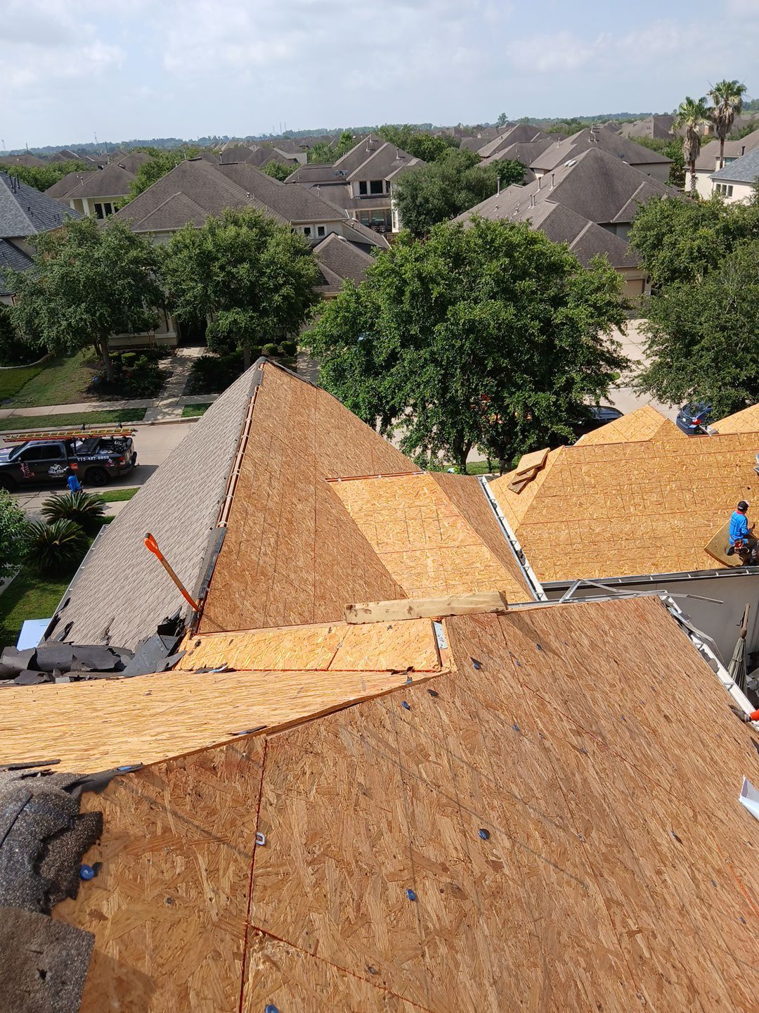 Residential Roofing Repair using Owen's Corning Duration (Lifetime) Shingles by Roof Repair Company