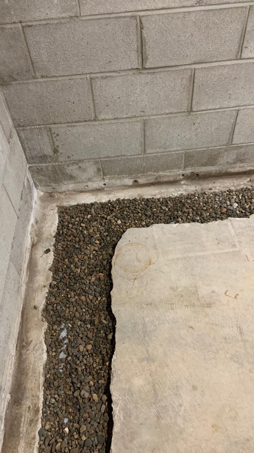 Drain tile in Brooklyn Center by Waterproofing Northeast